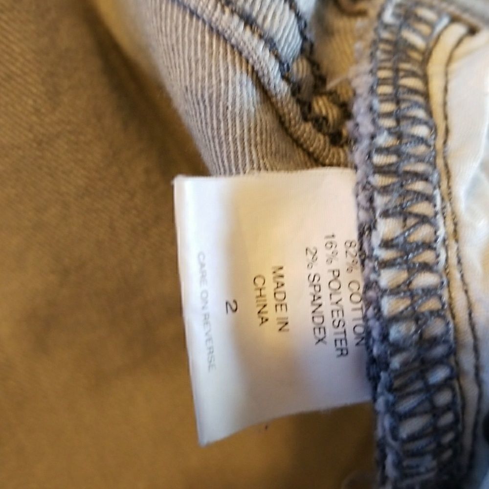 New York and Company Gray Skinny Straight Jeans NY & C - Picture 5 of 8